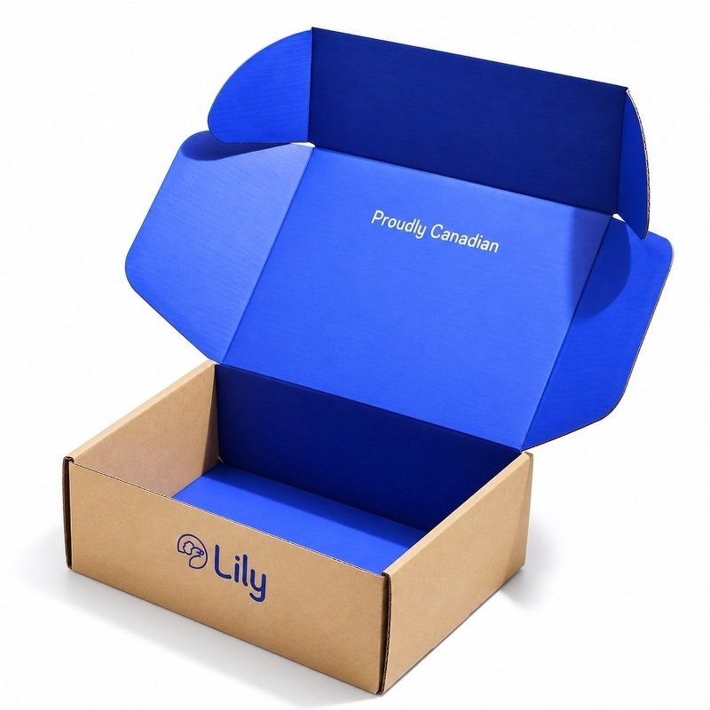 corrugated cardboard mailer box